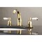 Kingston Brass KB8982DPL 8" Widespread Bathroom Faucet, Polished Brass KB8982DPL - alternate 2
